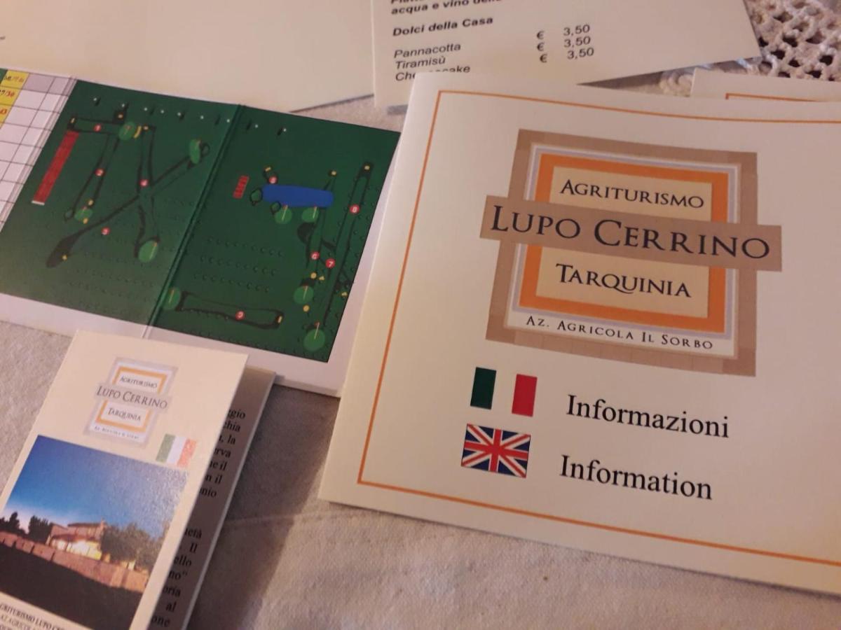 Agriturismo Lupo Cerrino Tarquinia Exteriér fotografie